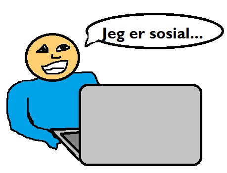 Sosiale medier handler ikke bare om å være på nett